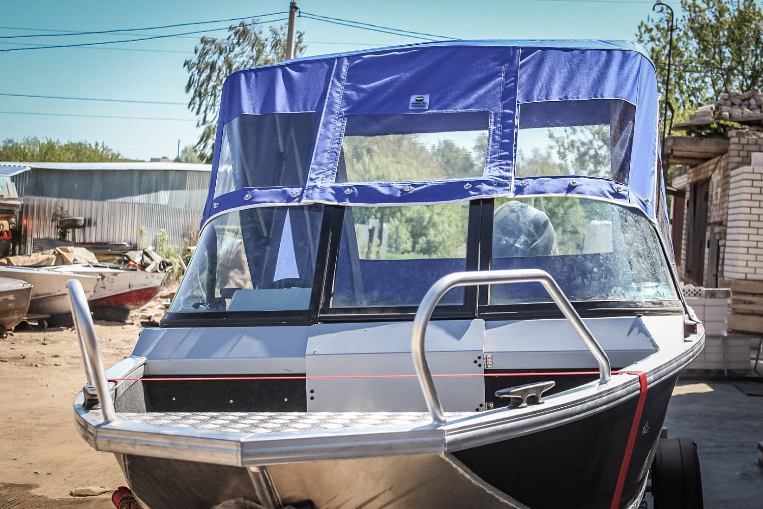 (2016) Волжанка 46 Фиш индивидуальный тент